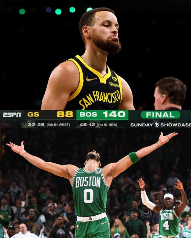 波士顿惨案库里仅得4分 冲刺阶段勇士当家又哑火