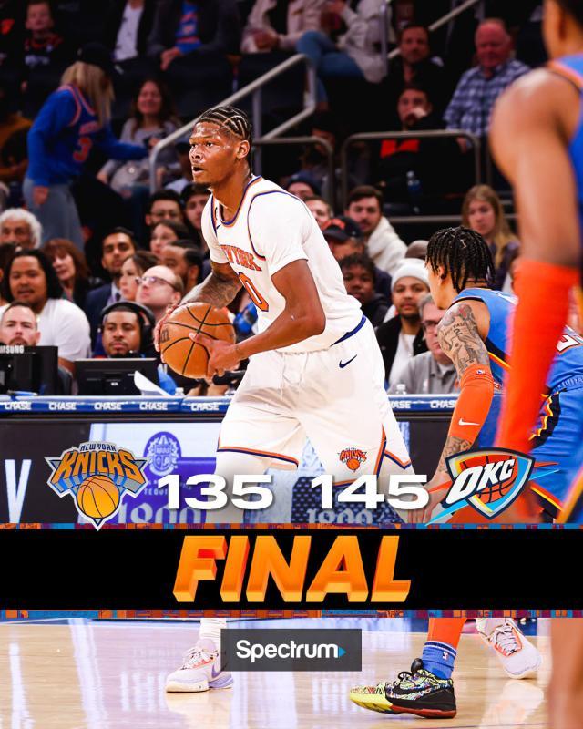 乐鱼体育下载网站-丢145分遭主场球迷狂嘘 尼克斯被雷霆打破防